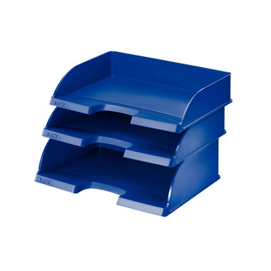 LEITZ Briefkorb Plus quer 52180035 blau