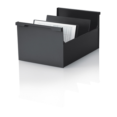 STYRO Karteikasten quer A5 30-532.90 schwarz