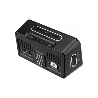 TFA Dostmann Réveil radio-piloté Boxx2 Noir