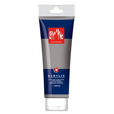 CARAN D'ACHE Colore acrilico 250ml 2812.998 argento