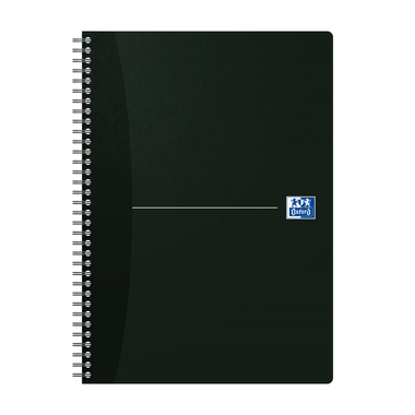 OXFORD Essentials Taccuino Ufficio 100100759 A4, quadretti 90 fgl, nero