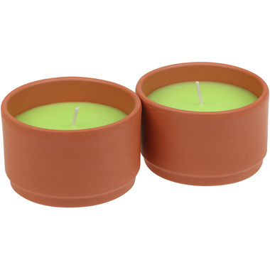 STEINHART Outdoor bougie Terra 50x80mm 2043206000 limette 2 pcs.