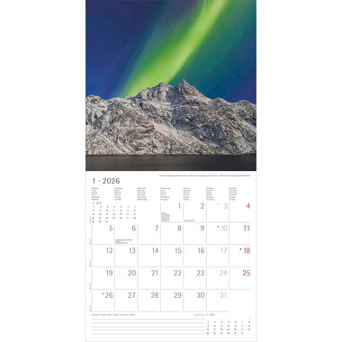 ALPHA EDITION Calendario 2026 160569 Emotions ML 30x30cm