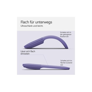 Microsoft Surface Arc Mouse Viola