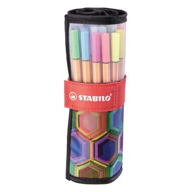STABILO Rollerset point 88 0.4mm 8825-071-20 Set, Arty 25 pcs.