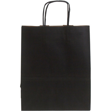 NEUTRAL Tragtaschen Allegra schwarz SDF22-798 Kraft,110g, 22x10x27cm 25 Stk.