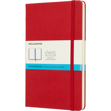 MOLESKINE Carnet L/A5 715420 points,HC,rouge