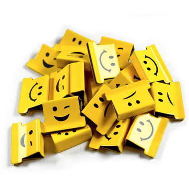RAPESCO Clip Dispenser Emoji 1370 gelb