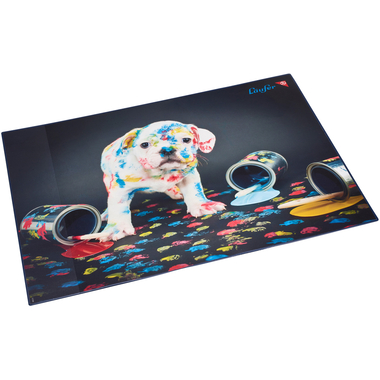 LÄUFER Schreibunterlage 46652 Bunter Hund 53x40cm