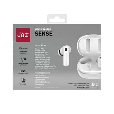 TWS wireless noise-cancelling earphones | JAZ