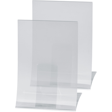 SIGEL Tischaufsteller Classic A4 TA 160 210x300x110mm 2 Stück