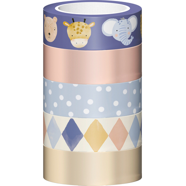 STEWO Washi Tape Buba 2582518097 assortiert 5 Stück