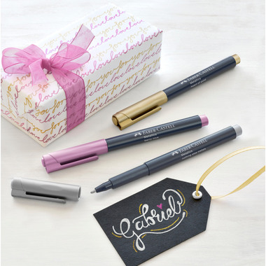 FABER-CASTELL Metallics Set 1.5mm 160706 assortiti 6 pezzi