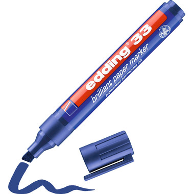 EDDING Permanent Marker 33 33-3 blau