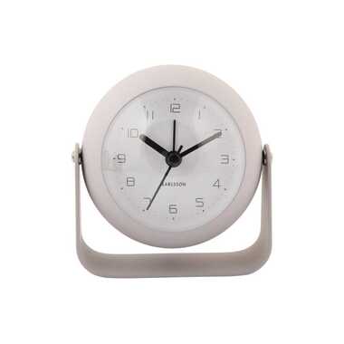 KARLSSON Classic Alarm Clock Bunky Cool grey