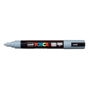 UNI-BALL Posca Marker 1,8-2,5mm PC-5M GREY grau, Rundspitze