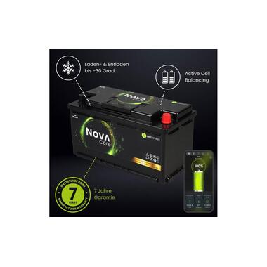 WATTSTUNDE Batterie NOVA Core 100 Ah LiFePO4