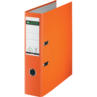 LEITZ Ordner Swiss Edition 180° 8cm 10135045 orange A4