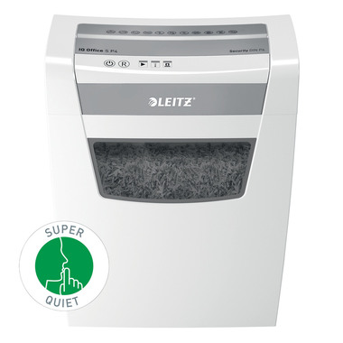 LEITZ Aktenvernichter IQ Office 8099-00-00 P4, 12 Blatt sehr leise
