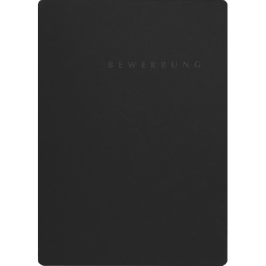 PAGNA Bewerbungsmappe Select A4 22016-04 schwarz 3-teilig 3 Stück