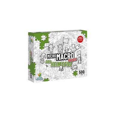 Edition Spielwiese MicroMacro Puzzle 2: Il Gioco in Casa 500 Pezzi (d)