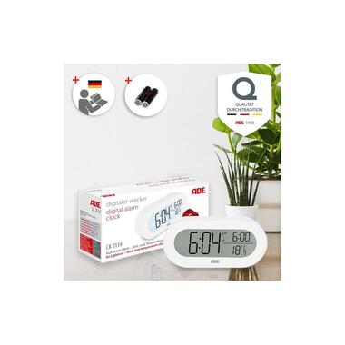 Sveglia digitale bianca