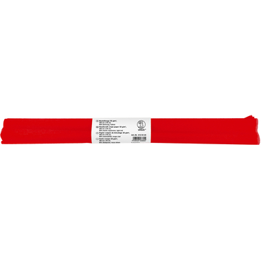 URSUS Bastelkrepp 50cmx2,5m 4120320 32g, hellrot