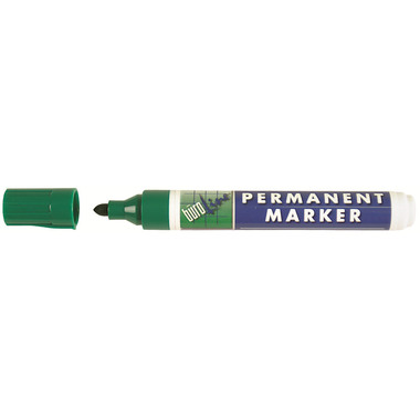 BÜROLINE Permanent Marker 1-4mm 222257 vert