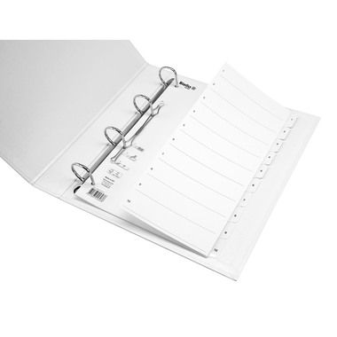 BIELLA Répertoire carton Smartind. A4 46941001U blanc 1-10
