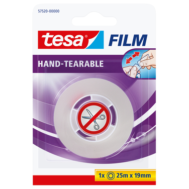 TESA Tesafilm 25mx19mm 57520-00000 transparent 1 roul.