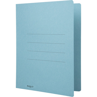 BIELLA Einlagemappe A4 25040005U blau 240g/m2 100 Stück