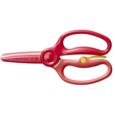FISKARS Kinderschere 8.6cm 1064067 rot, zur Übung