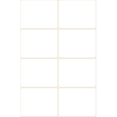 AVERY ZWECKFORM Etiketten 32×23mm 3075 weiss 60 Stück