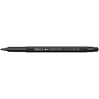 CARAN D'ACHE Fasermalstift Fibralo 185.009 schwarz