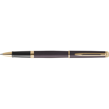 WATERMAN Rollerball Hémisphère M 2207941 Understated Ed. Metal Black