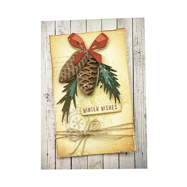 SIZZIX Cutting dies Decorations 664733 Set di 8