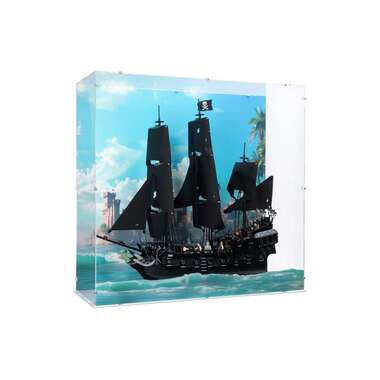 iDisplayit vetrina in acrilico per LEGO 10365 Nave di Capitan Jack Sparrow
