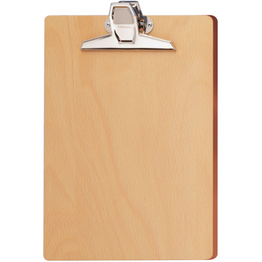 MAUL Klemmbrett Holz A4 2396070 braun hoch