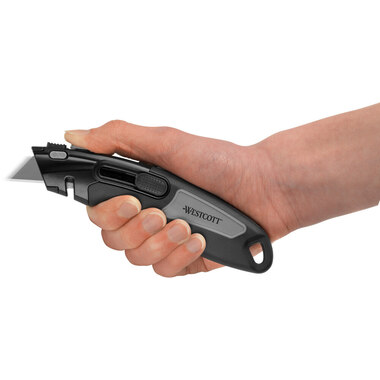 WESTCOTT Cutter Collapsible Utility E-84029 00 schwarz/silber