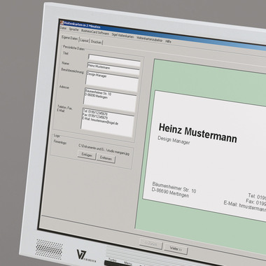 SIGEL Visitenkarten 85x55mm DP839 weiss, 200g doppels. 150 Stück