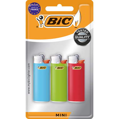 BIC Feuerzeuge J25 Mini 807973 3 Stk.