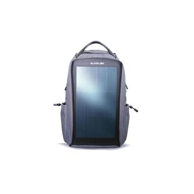 SunSlice Zenith – Solar Backpack – Grau 8 W