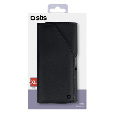 Universal belt buckle holder for smartphones measuring up to 5"