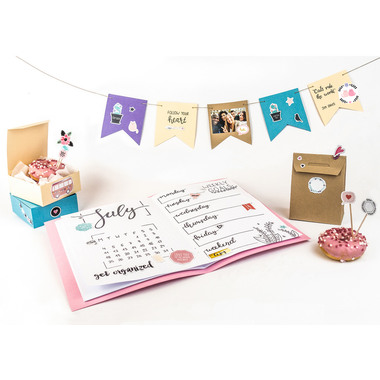 URSUS Adesivi glitter FUN Mot. 01 59540006F 130 adesivi