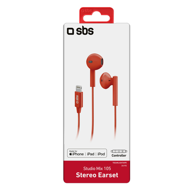 Auricolari semi in-ear con cavo Lightning