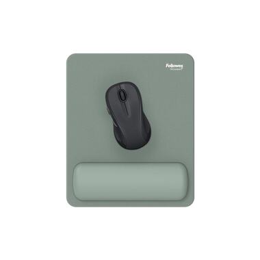 Fellowes Ergonomic Mouse Pad Breyta with Wrist Rest Sage