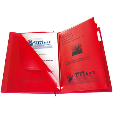 BÜROLINE Hängemappe A4 664062 rot, 10 Fächer 3 Stk.