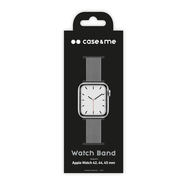 bracelet de remplacement en acier pour Apple Watch 42/44/45 mm | case&me