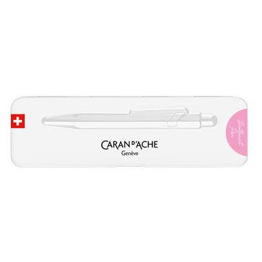 CARAN D'ACHE Stylo à bille 849 Colormat-X 849.591 rose, Slimpack