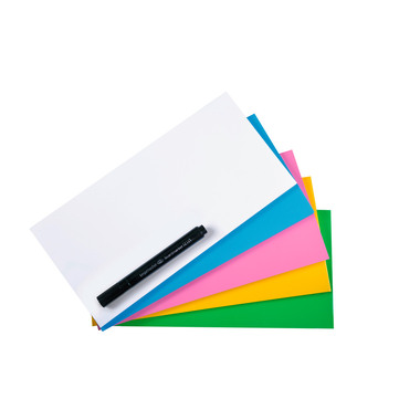 LEGAMASTER Magic-Chart Notes 10x20cm 7-159494 couleurs ass. 250 pcs.